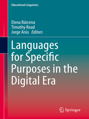 cover image of Languages for Specific Purposes in the Digital Era